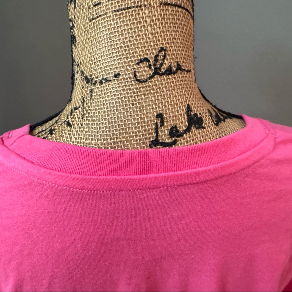 Pink t-shirt that reads "Maybe I am the drama." Size L. NWOT - Picture 6 of 9